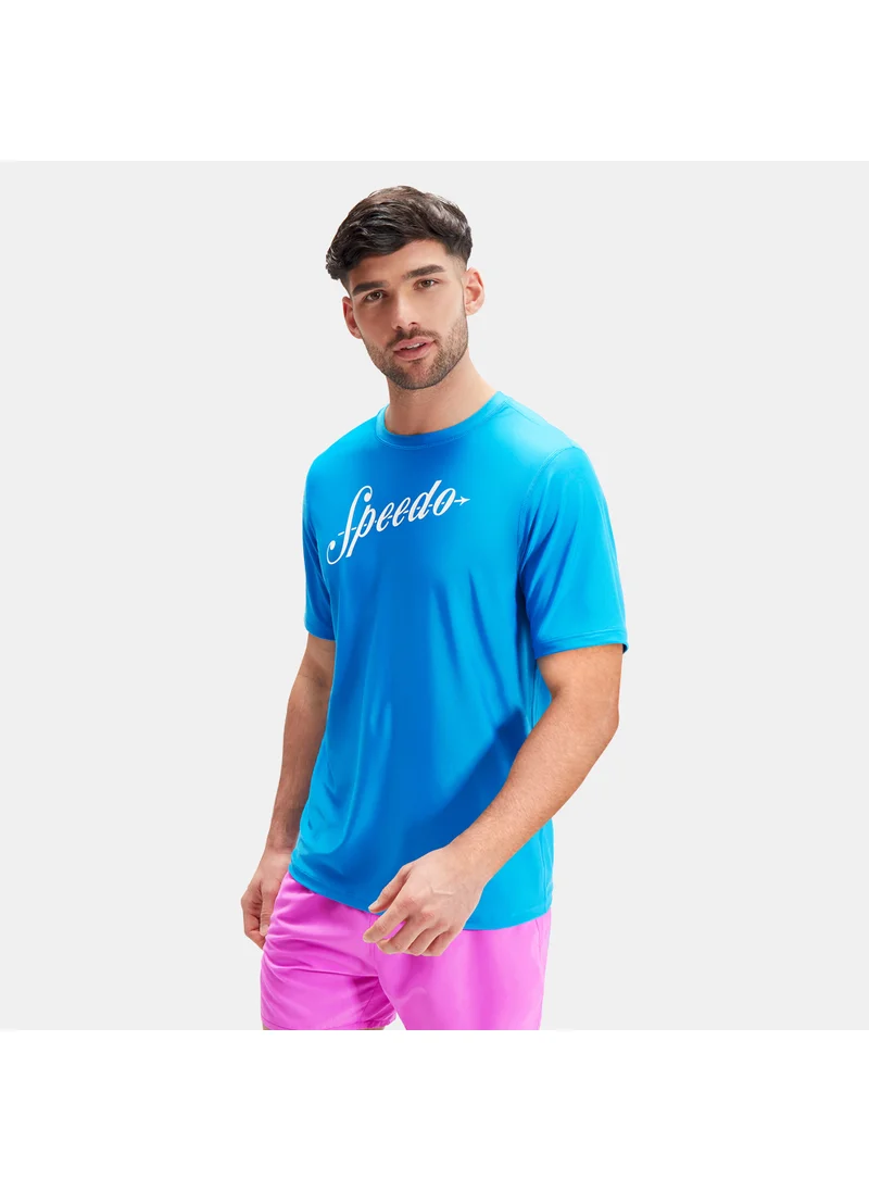 speedo Men's Printed Swimming T-Shirt