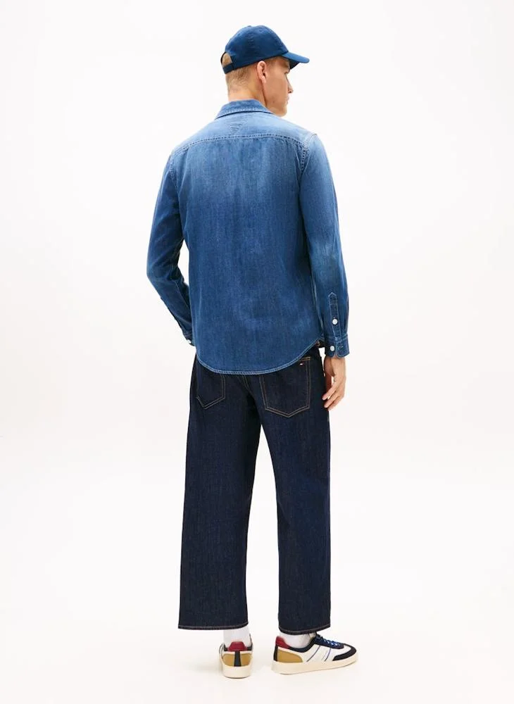 TOMMY JEANS Denim Regular Fit Shirt