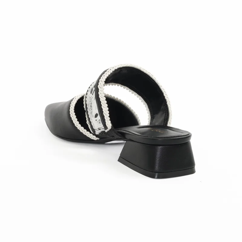 Milano BLACK SHAYDA Flat Shoes & Slip-ons for Women | Best Price UAE