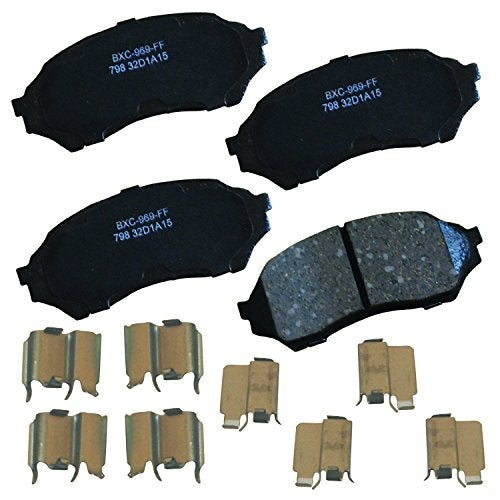 Bendix Premium SBC798 Ceramic Front Brake Pads for Mazda Protege 2003-1999 - Image 1