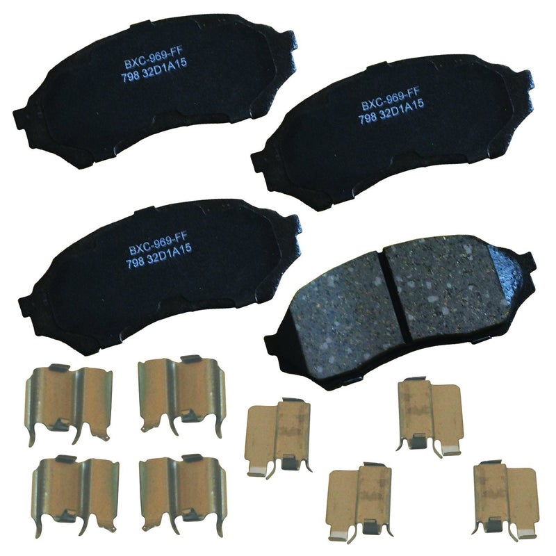 Bendix Premium SBC798 Ceramic Front Brake Pads for Mazda Protege 2003-1999 - Image 4