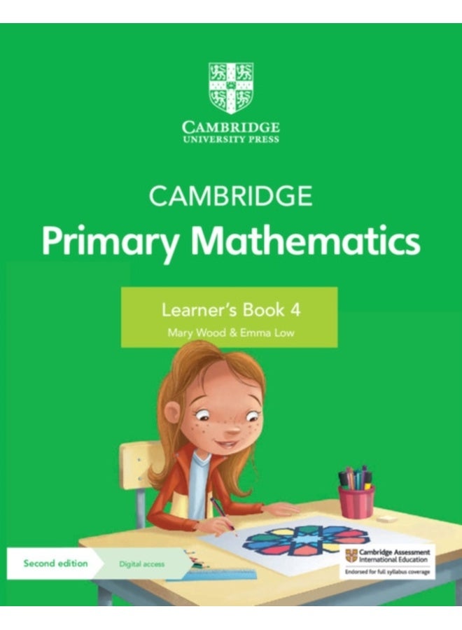 Cambridge Primary Mathematics Learner's Book 4 with Digital Access (1 Year) (Cambridge Primary Maths) 
