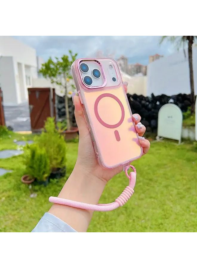 Phone Case For iPhone 15 Pro Max Blue Magnetic Wireless Charging Color Changing Durable Protective Cover - Image 3