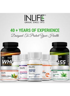 Inlife INLIFE Brahmi/Bacopa Monnieri Extract (Bacosides > 25%) Supplement, 500 mg - 60 Vegetarian Capsules (Pack of 2)  - Image 5