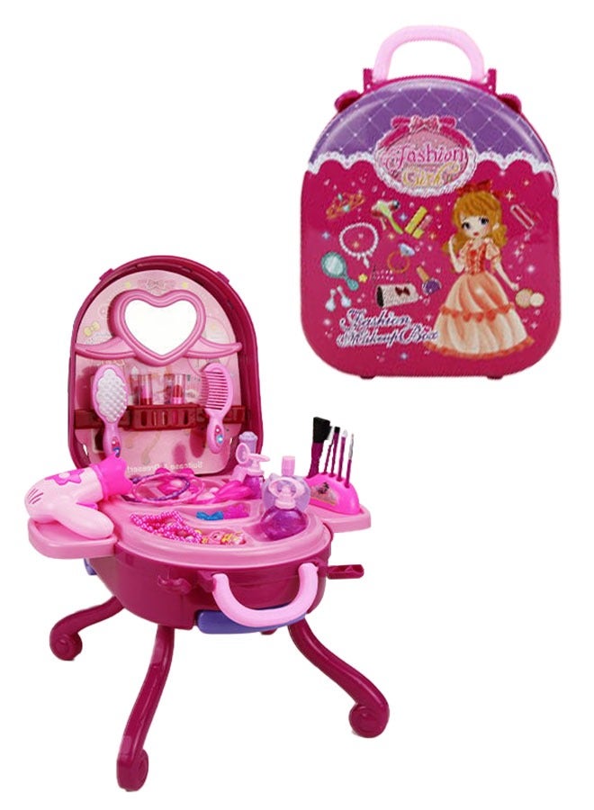 Children's Vanity Toy Set, Suitcase, Birthday Gift Toy  - Image 1