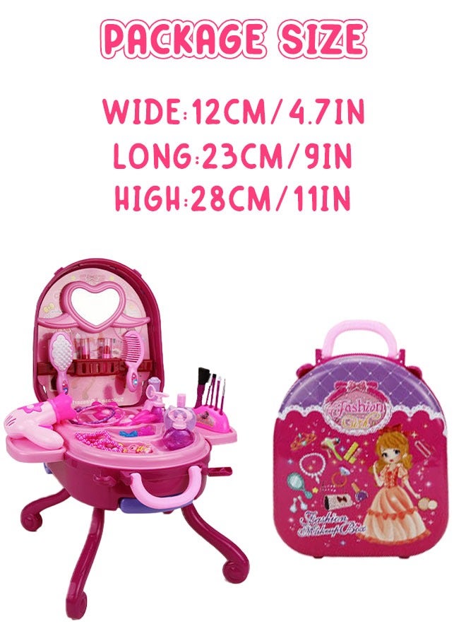 Children's Vanity Toy Set, Suitcase, Birthday Gift Toy  - Image 2