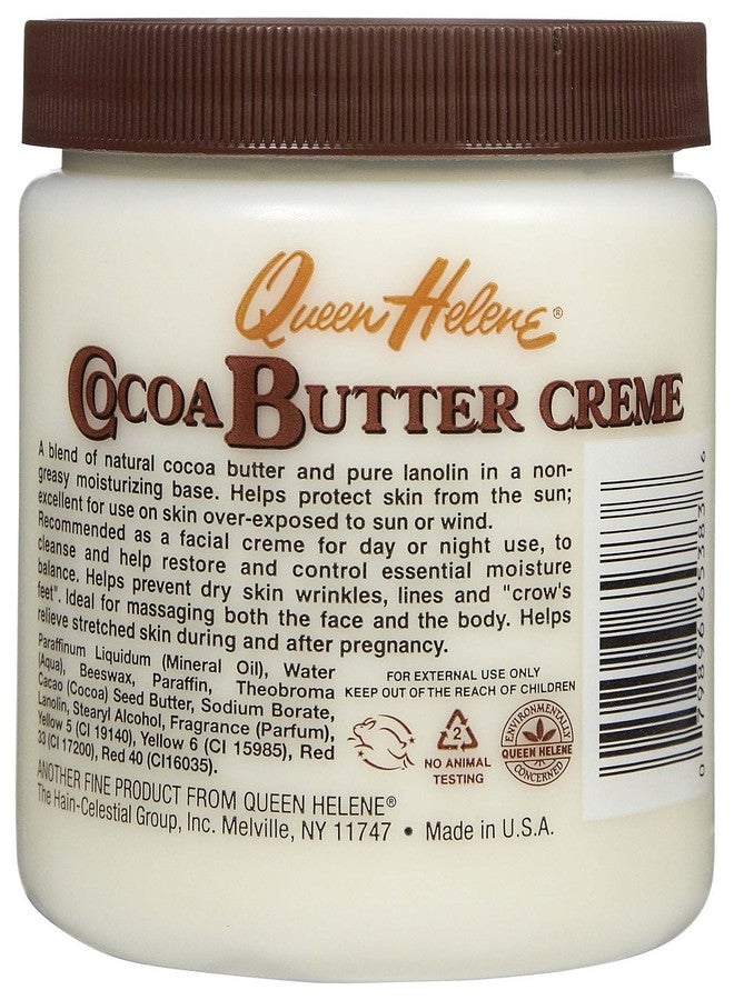Queen Helene Natural Cocoa Crème, Cocoa Butter, 15 Ounce (Pack of 2 - Image 2