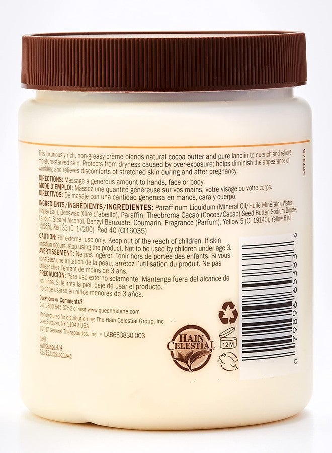 Queen Helene Natural Cocoa Crème, Cocoa Butter, 15 Ounce (Pack of 2 - Image 3