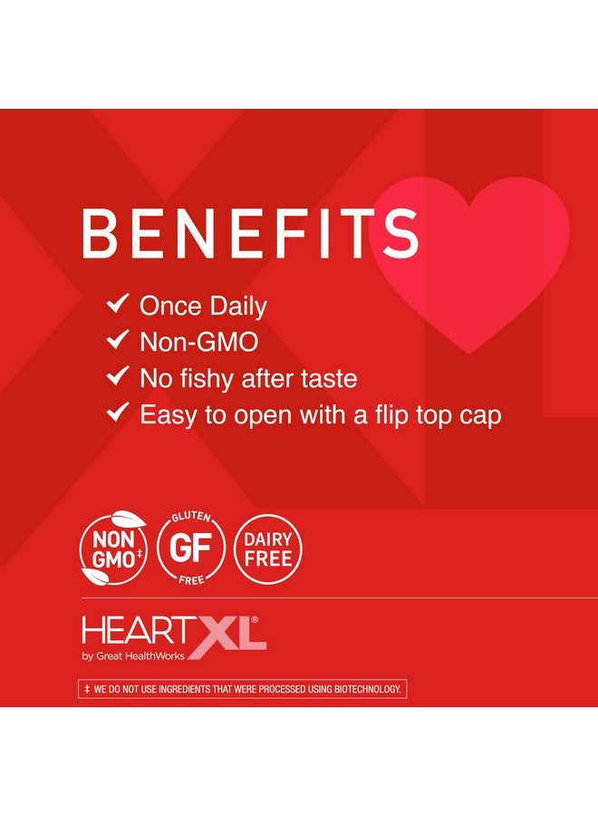 اوميغا اكس ال مزيج أوميجا 7 عالي الفعالية من HeartXL لدعم صحة القلب والأوعية الدموية - يعزز التمثيل الغذائي الصحي - مكمل غذائي خالٍ من الجلوتين لصحة القلب - 30 كبسولة هلامية ناعمة - Image 3