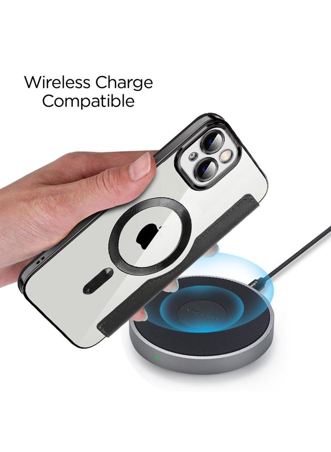 اس-توب جراب هاتف جلدي مضاد للسرقة من MagSafe مغناطيسي RFID لهاتف iPhone 14 - Image 5