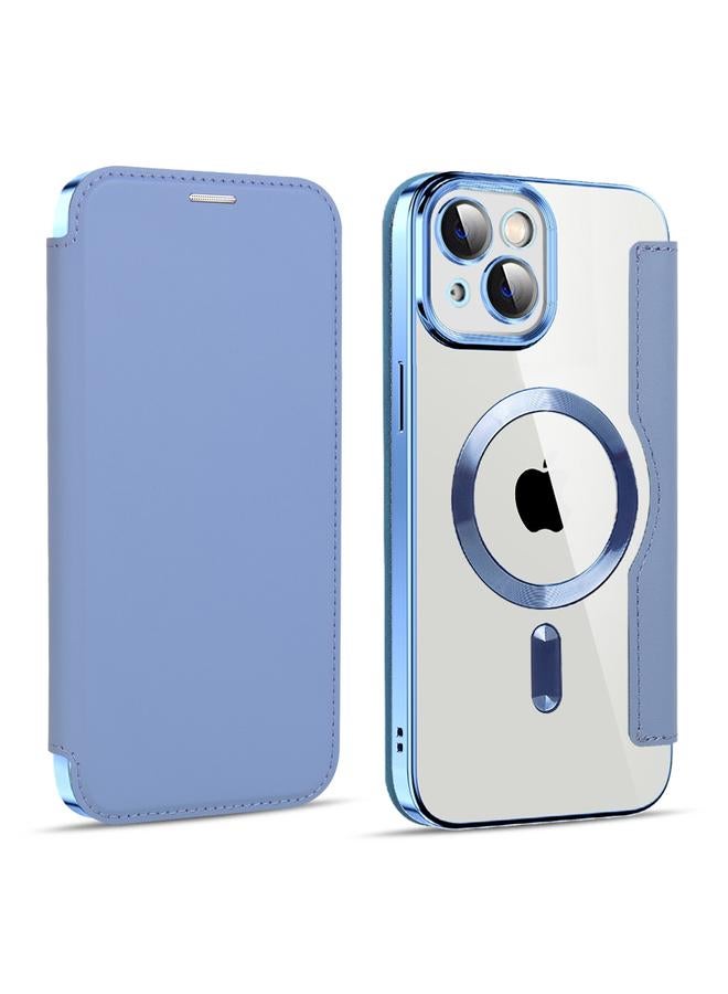 اس-توب جراب هاتف جلدي مضاد للسرقة من MagSafe مغناطيسي RFID لهاتف iPhone 14 - Image 1