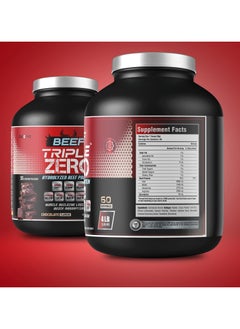 Laperva Beef Triple Zero, Beef Isolate Protein, Muscles Growth ,Halal Certified,Chocolate Flavor 4lb  - Image 3