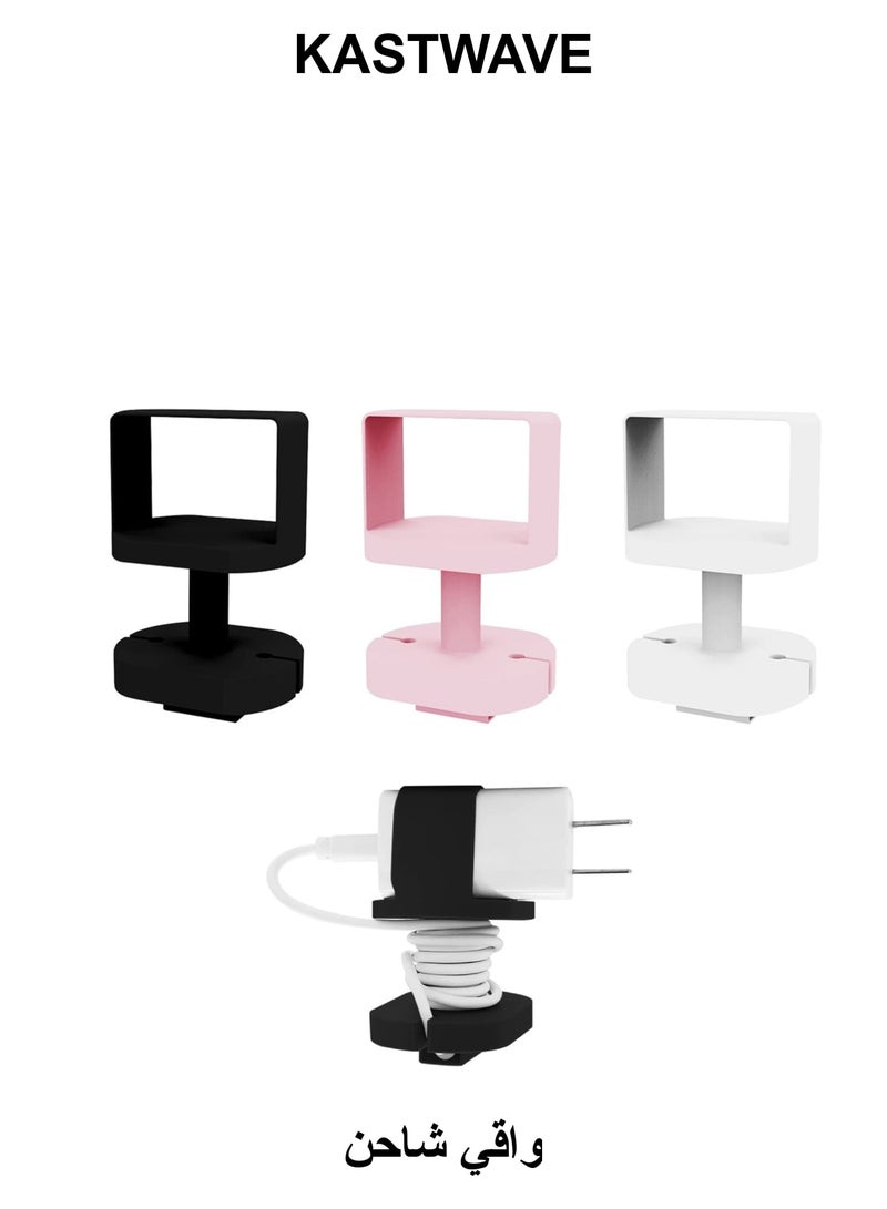 KASTWAVE 2 in 1 Silicone Charger Protector, 3 Pack Data Cable Winder Anti-Break Protection Cable Storage, 18W/20W Charger Silicone Protective Case, for 12/13/14 Charger, Charger Accessory for Travel Home - Image 1