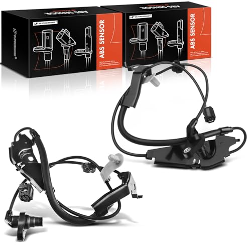 A-Premium ABS Wheel Speed Sensor Compatible with Toyota & Lexus Models - Camry 2012-2017, Avalon 2013-2015, ES350 2013-2018, ES300h 2013-2017, Sedan - Front Driver and Passenger Side, 2-PC Set - Image 1