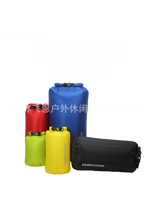 Generic Ultra-light Nylon Outdoor Waterproof Bag Skin-tight Drifting Bag River Trekking Waterproof Durable Material-Color:Yellow-Capacity:5L - Image 3