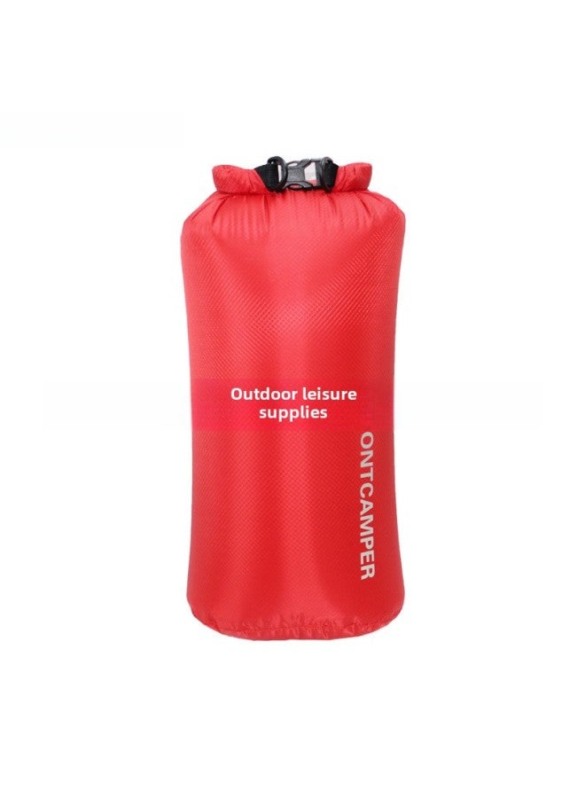 Generic Ultra-light Nylon Outdoor Waterproof Bag Skin-tight Drifting Bag River Trekking Waterproof Durable Material-Color:Yellow-Capacity:5L - Image 5