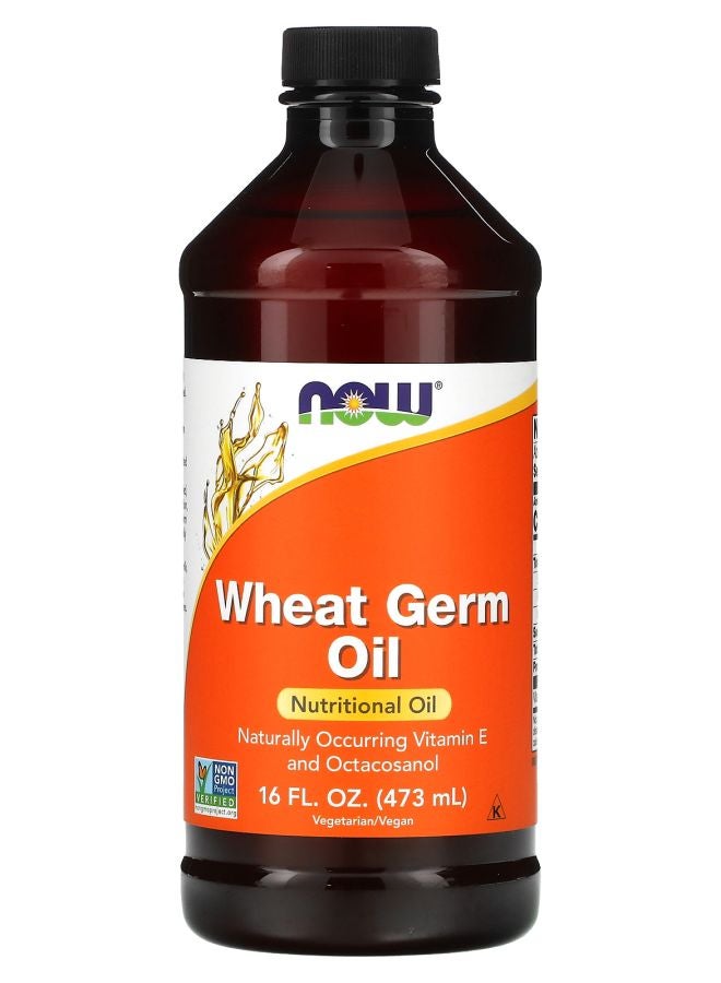 now Wheat Germ Oil 16 fl oz (473 ml)