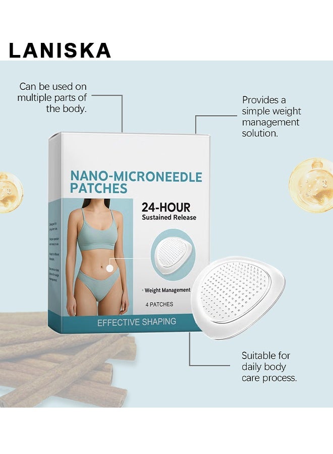 LANISKA GLP-1 Nano Patch Firming Skin & Body Care - 100% Natural Ingredients, Safe & Effective for All Types, Gentle Soothing Massage, Supports Skin Tightening & Shaping - Image 5