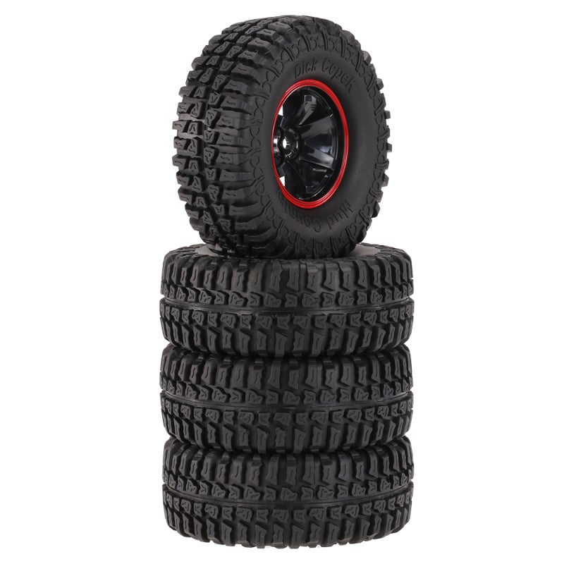 AUSTAR 1/10 RC Tires: 1.9 Inch High Grip Rubber Tires With Durable 1.9 Wheel Rim - Easy To Install Fine Workmanship For 1/10 RC Rock Crawler - Image 1