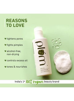 Plum Green Tea Alcohol-Free Face Toner For Oily, Acne-Prone Skin | Alcohol-Free | With Glycolic Acid | Fights Pimples | Tightens Pores | Controls Excess Oil | Gently Exfoliates Dead Skin Cells | Non-Drying | Face Toner For Women & Men | 100% Vegan | 200 Ml  - Image 1