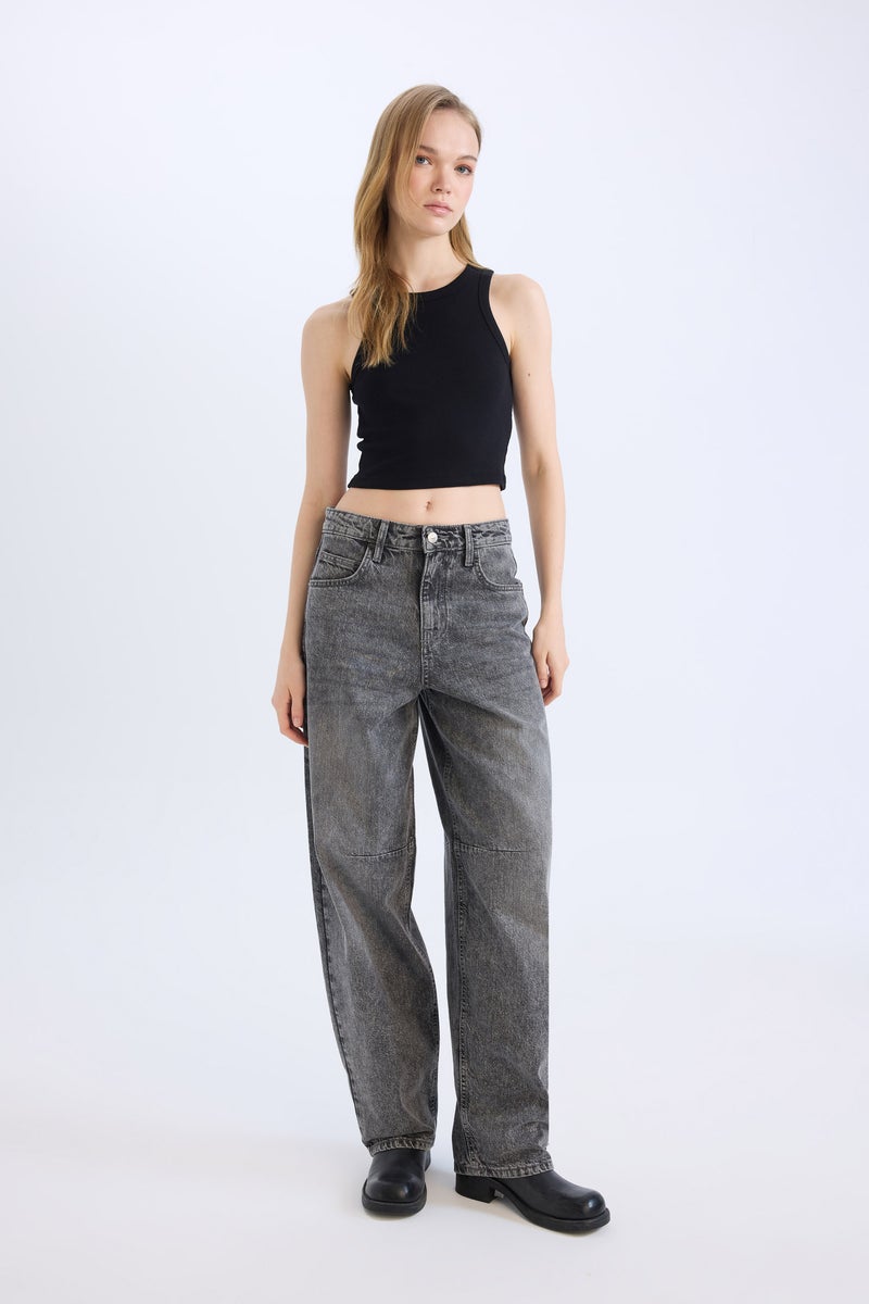 Woman Slim Fit Camisole Halter Collar Tank Top