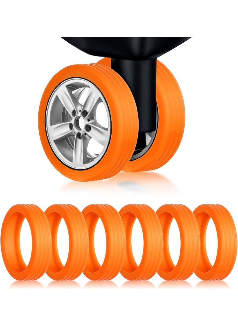 Genérico Caster Luggage Wheel Silent Silicone Protective Cover 8 Pack  - Image 1