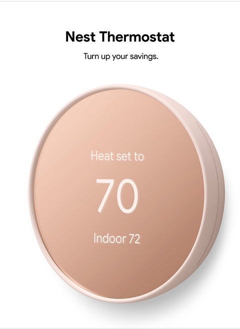 Google Nest Thermostat - Programmable Smart Thermostat for Home-GA02082-US
