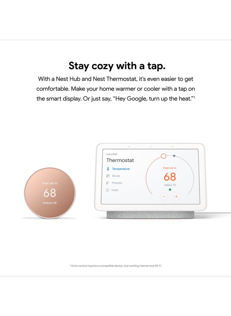 Nest Google Nest Thermostat - Programmable Smart Thermostat for Home-GA02082-US  - Image 4