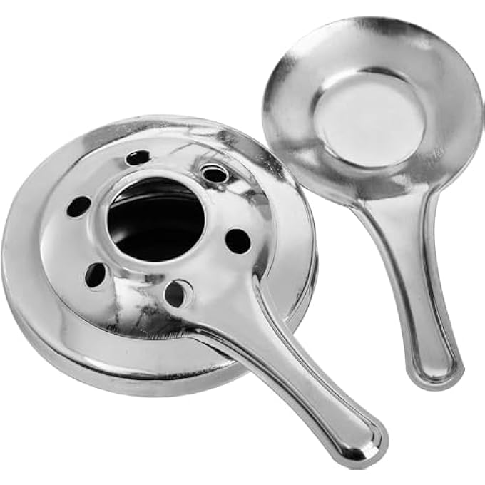 ريحني مجموعة فوندو من الفولاذ المقاوم للصدأ في وعاء الفوندو بوعاء الفوندو بالجبن مع شوك قدر الفوندو لصلصات الشوكولاتة والتحكم في درجة حرارة الآيس كريم - Image 4