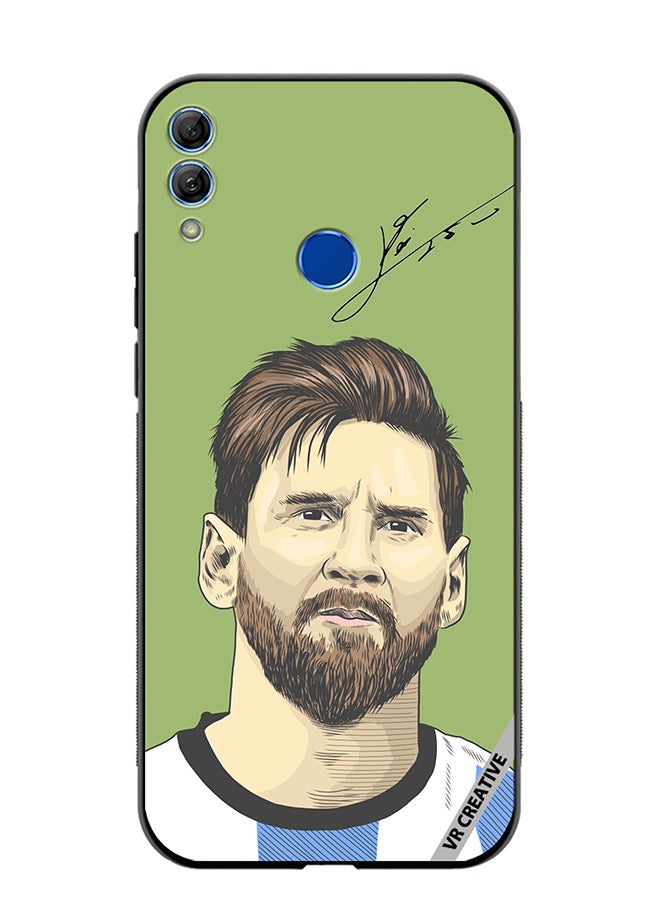 VR CREATIVE Protective Case Cover For Honor 10 Lite Lionel Messi, An Argentine Design Multicolour