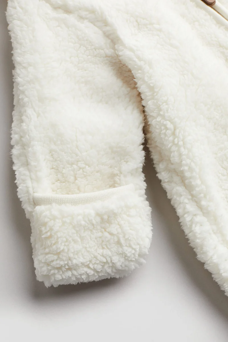 H&M Pile all-in-one suit with ears