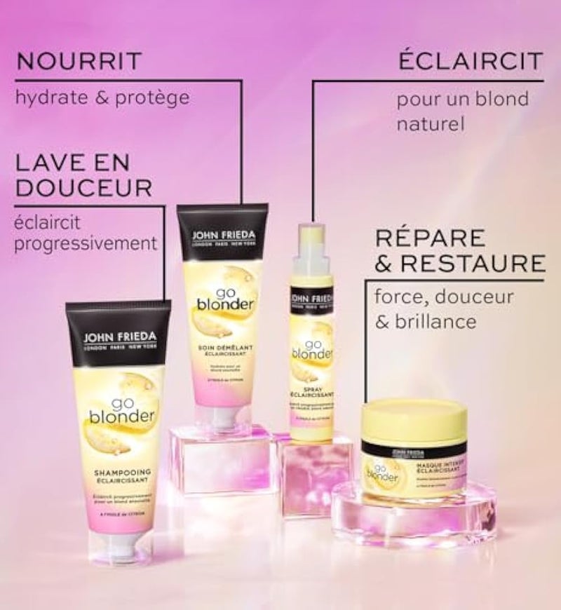 John Frieda Sheer Blonde GB Blonder Intensive Eclaircissant Mask 250 ml - Image 5