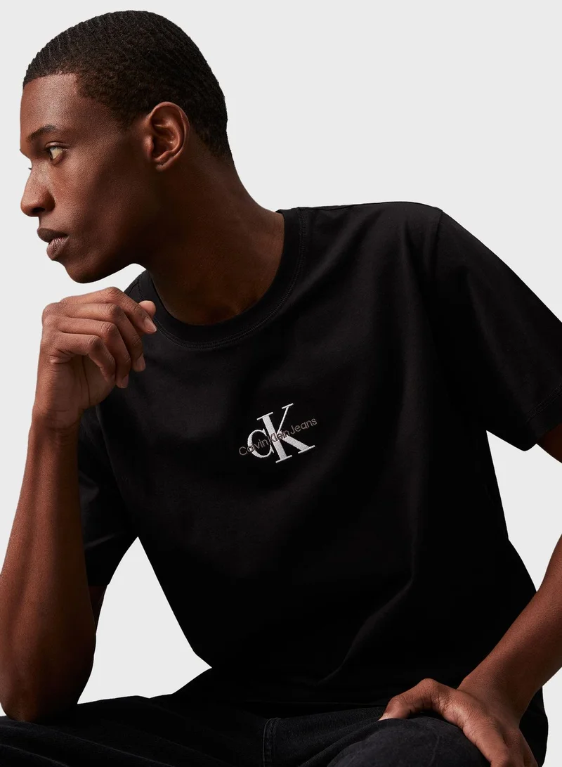 Calvin Klein Jeans Monologo Cotton T-Shirt