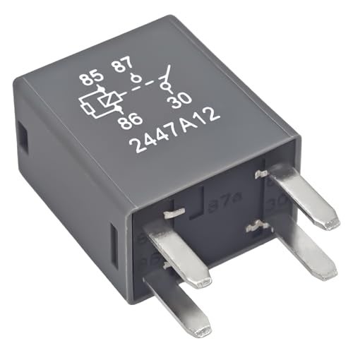 Casalytics 2Pcs 12088567 8567 Automotive Relay – 30A 12VDC 4-Pin High-Performance Relay for Buick, Cadillac, Chevrolet, GMC - OEM Replacement for 68083380AA, 13500114, 19116057, 15328866 - Image 5
