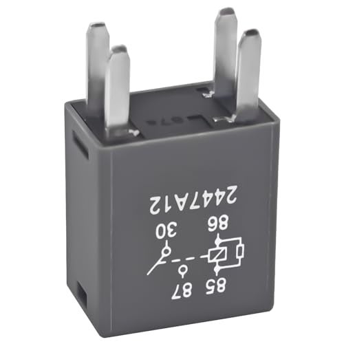 Casalytics 2Pcs 12088567 8567 Automotive Relay – 30A 12VDC 4-Pin High-Performance Relay for Buick, Cadillac, Chevrolet, GMC - OEM Replacement for 68083380AA, 13500114, 19116057, 15328866 - Image 4