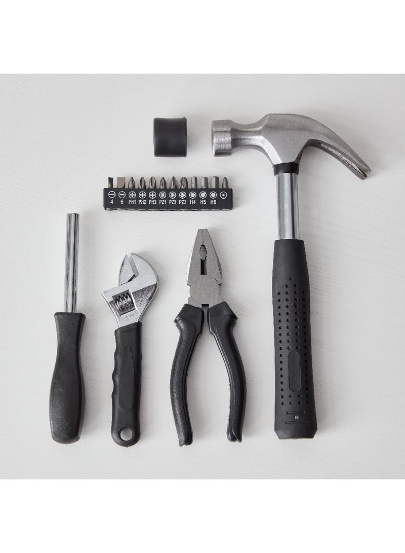 Home Box HBSO DIY 17-Piece Tool Kit 24.5 x 11 x 2.3 cm  - Image 2