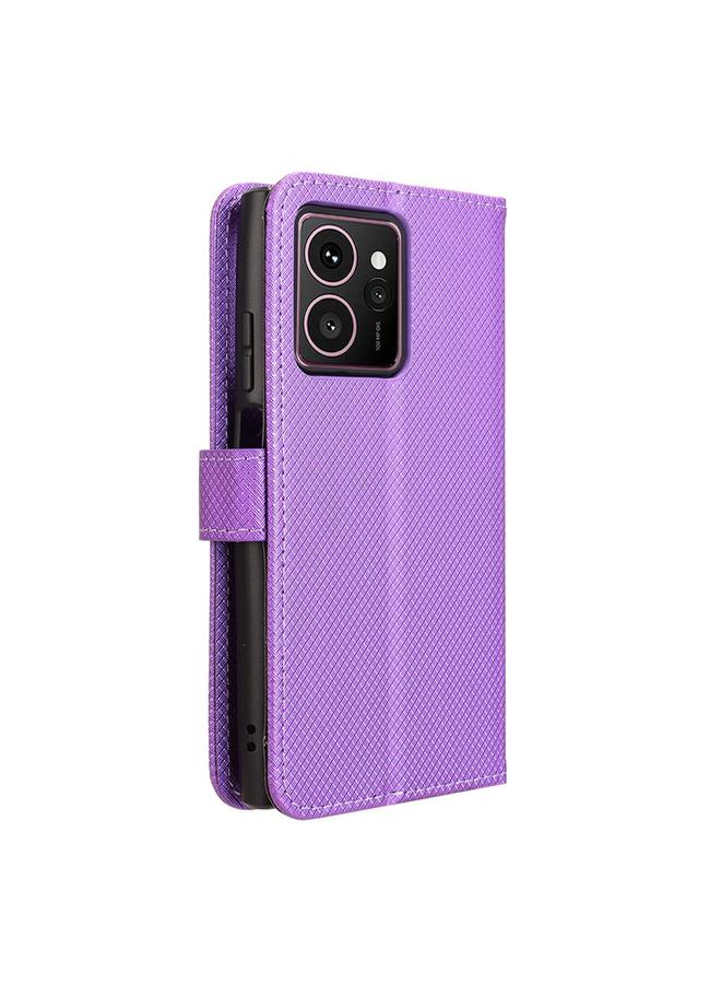 The Bros Phone Case For HMD Skyline Diamond Texture Leather Phone Phone Case - Image 3