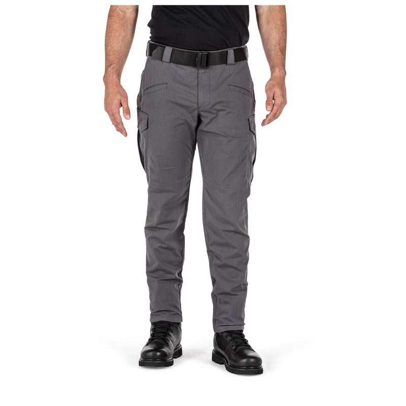 5.11 Tactical Men's Icon Pant – Durable Flex-Tac Ripstop, Water-Resistant Finish, 8 Pockets, Reinforced, 74521ABR, Flint, 36W x 30L - Image 5
