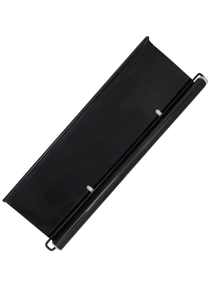 RoadPower Sun Shade for Car Screen Sun Protector Pack of 1 53x140cm Black - Image 1