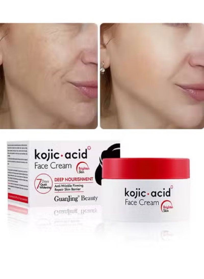 GuanJing Beauty Kojic Acid Face Cream 50 g  - Image 2