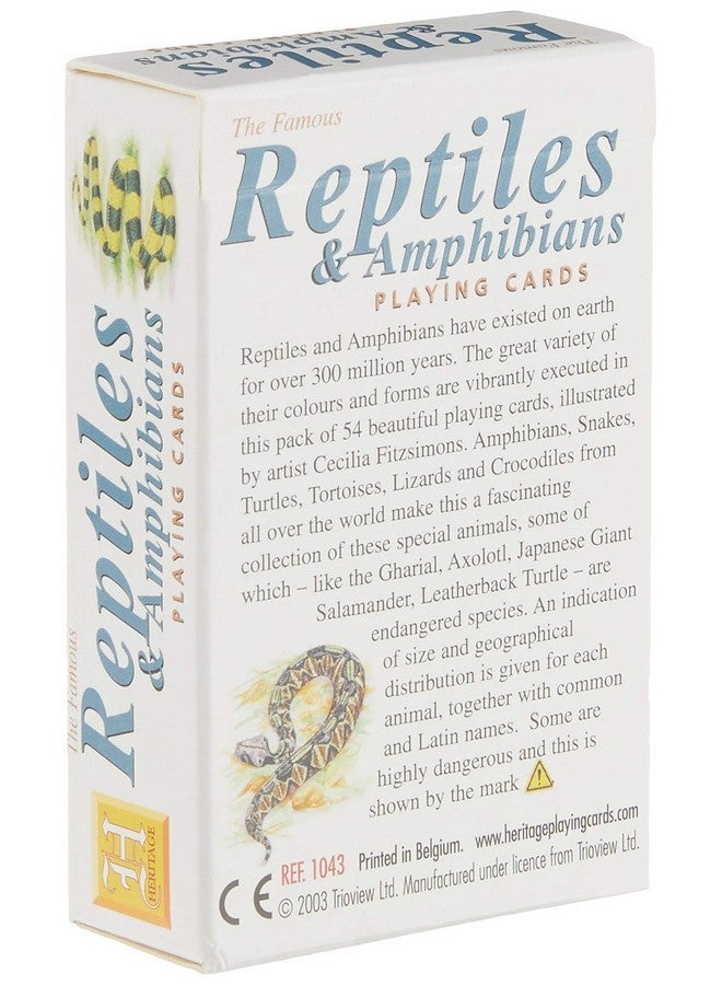 Heritage Playing Cards Heritage Playing Card Reptiles & Amphibians Cards - Image 2