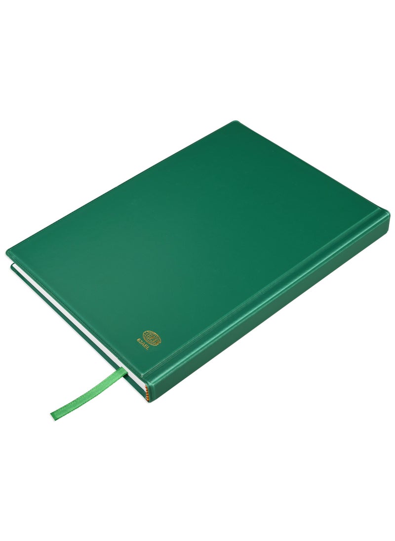 FIS FIS 2025 Agenda Diary Arabic/English Left Side Opening with 12 Months Index, PVC Hard Cover Green - FSDI63AEL25GR  - Image 5