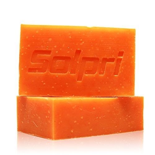 Solpri Shield Athletic Tea Tree Soap Bar with Lemongrass & Eucalyptus â€“ 4 oz (2 Pack) â€“ Cold-Process Soap Bar for Sweat, Odor & Itch-Prone Skin â€“ Made in USA - Image 1