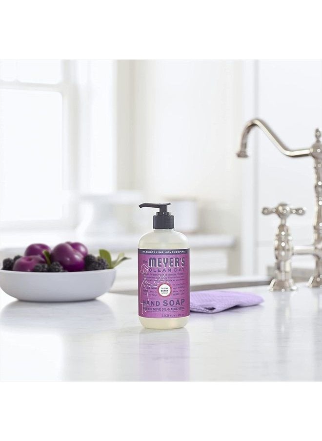 Mrs. Meyer's Clean Day - Mrs. Meyer's Liquid Hand Soap Refill Variety Pack, 1 Oat Blossom, 1 Plumberry , 1 CT - Image 1
