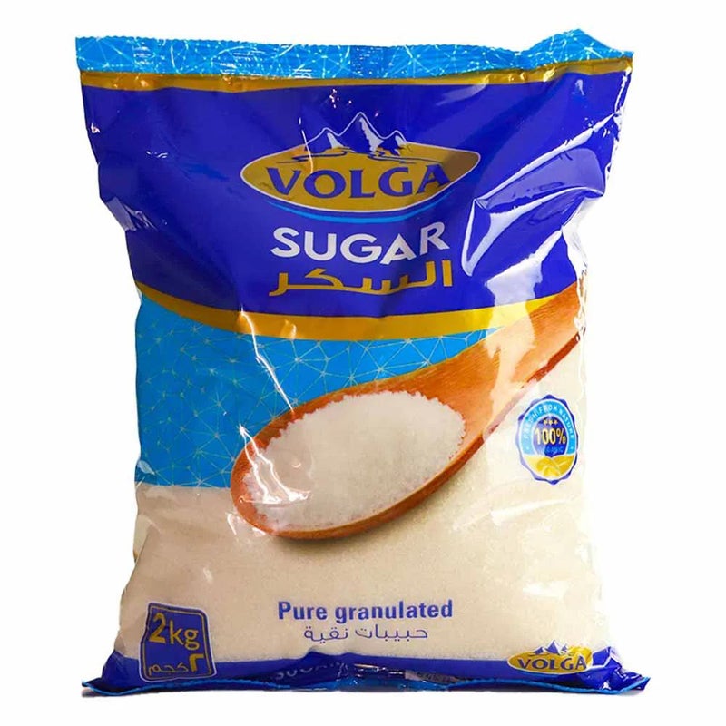 Volga Pure Granulated Sugar- 2kg