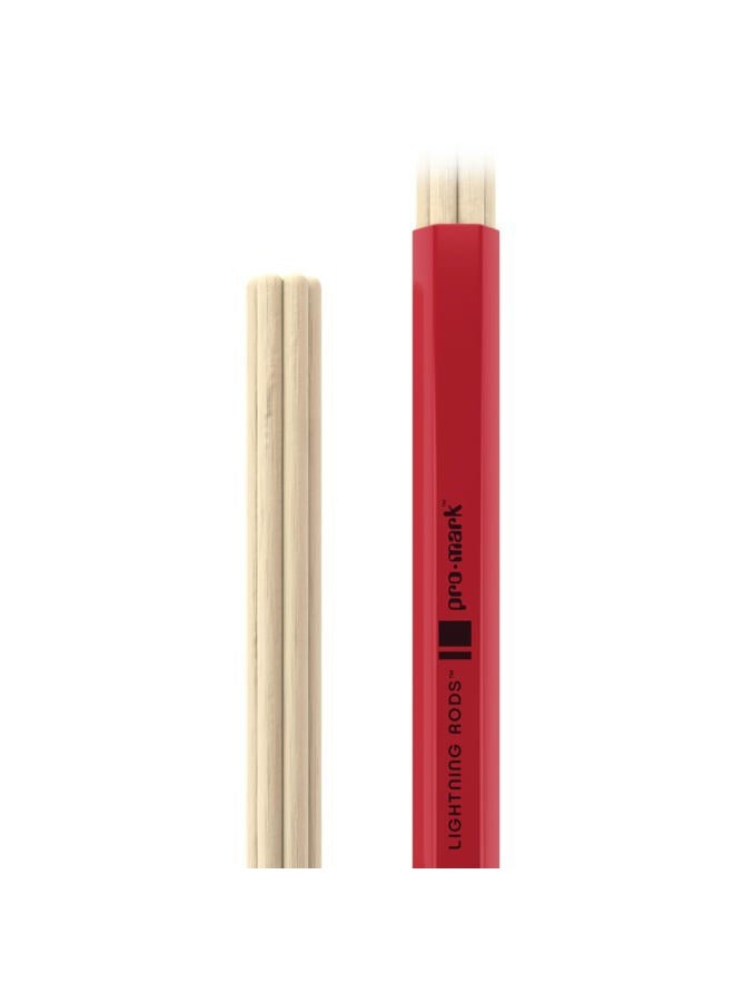 ProMark Pro Mark L-RODS Lightning Rods Birch Dowel Drumsticks - Image 5