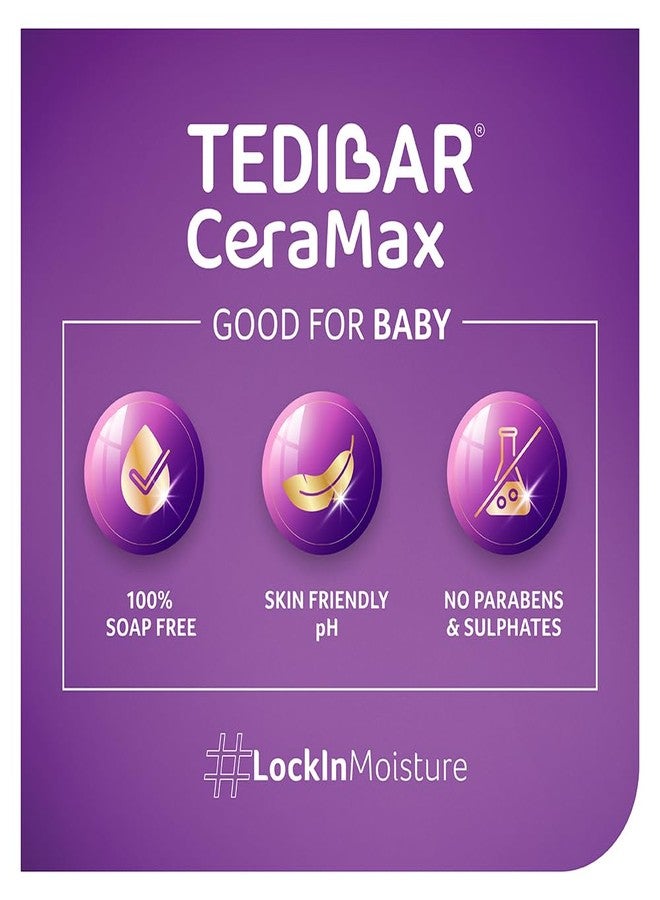 Tedibar Ceramax Bathing Bar 75g & B4 Nappi Cream Diaper Rash 75gm - Image 3
