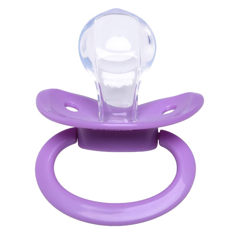 LittleForBig 3Pacifier Pack BigShield Gen1 Pink LightBlue Lightpurple - Image 2