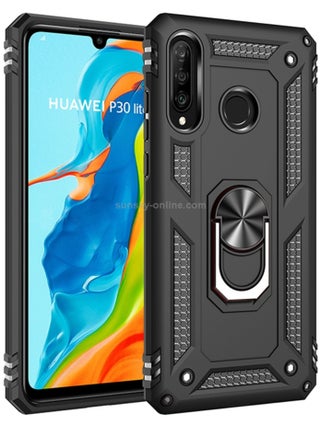 Armor Shockproof Tpu Pc Protective Case for Huawei P30 Lite With 360 Degree Rotation Holder Black - pzsku/ZEF5A7202B3DD0E30DC7FZ/45/_/1717487043/c76c5127-932d-40d8-886b-e92cc3aeb7b5