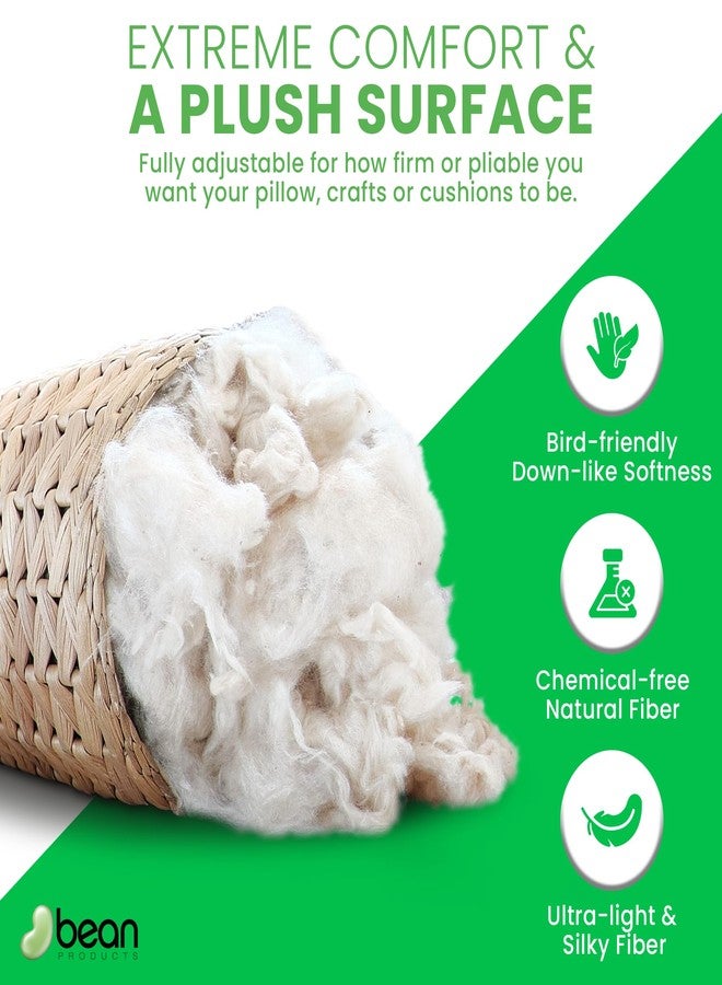 Bean Products Premium Kapok Fill | 2.5 lbs | 100% Organic Kapok Fiber | Chemical Free and Hypoallergenic | Perfect for Pillows, Pet Beds, Couches & More | Made in USA - Image 2